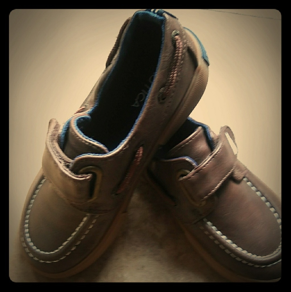 Boys Brown Nautica Shoes